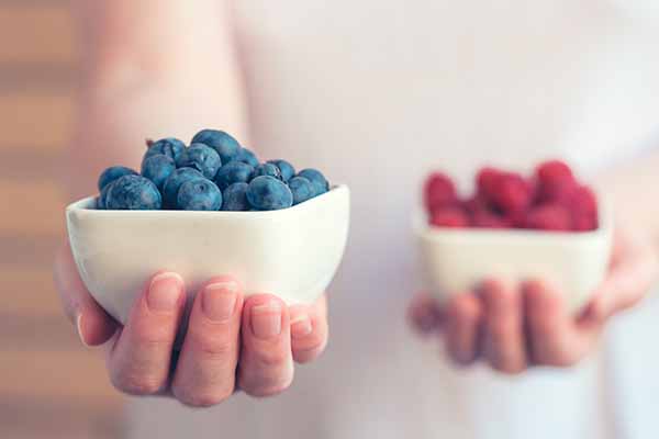 choose blueberries over raspberries